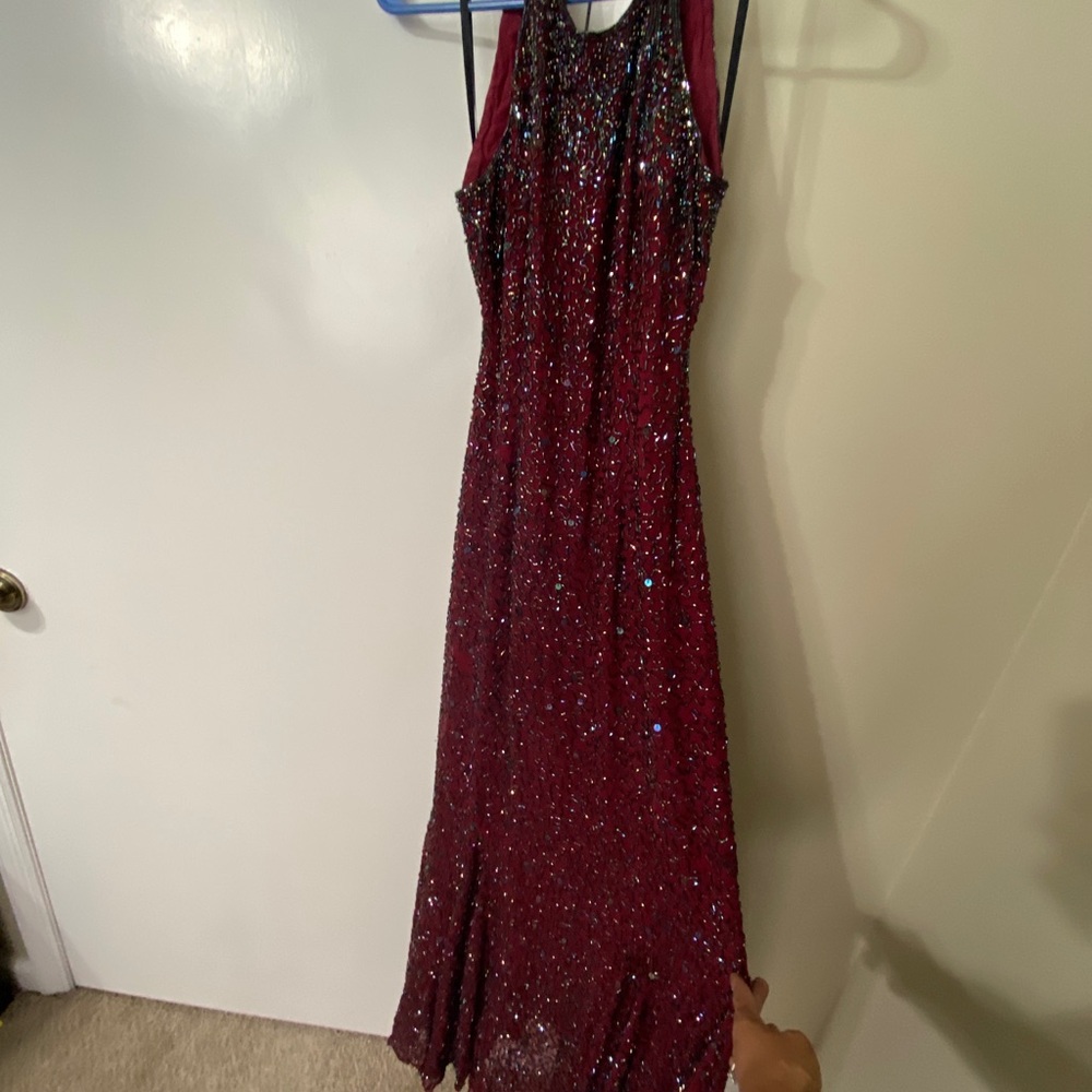 Beaded long dress